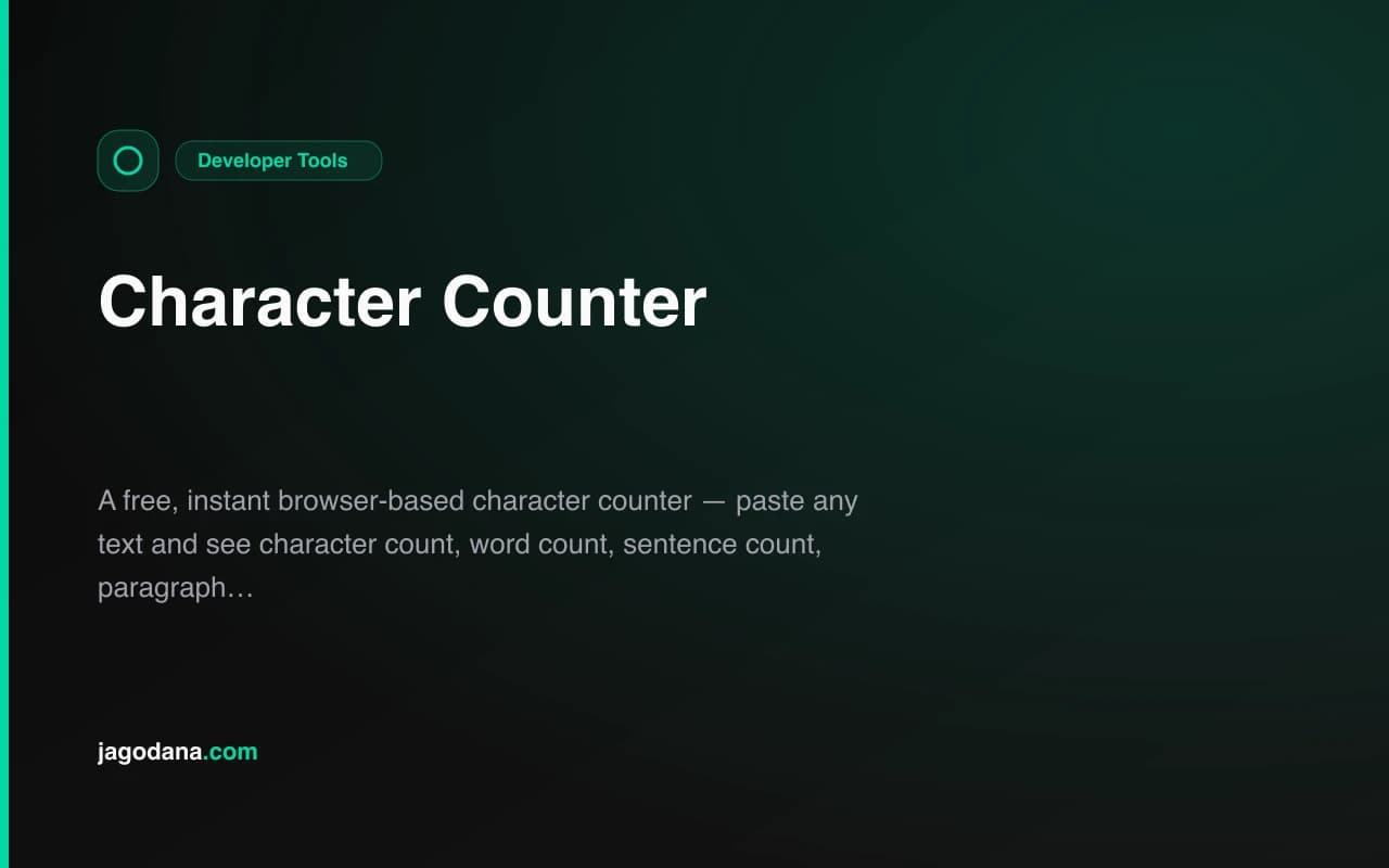 Character Counter screenshot